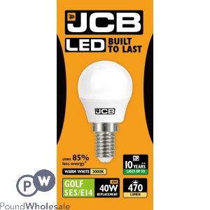 Jcb Led Golf 6w=40w Warm White Ses E14 3000k Box