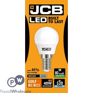 Jcb Led Golf 6w=40w Daylight Ses E14 6500k Box