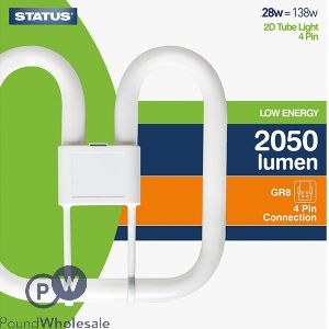 Status 4 Pin Gr8 28w=138w 2050 Lumen 2d Tube Light