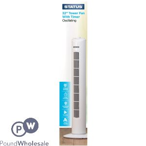Status Oscillating Tower Fan 32"