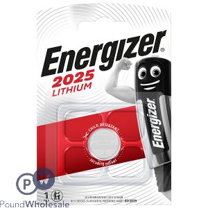 Energizer Cr2025 Lithium Coin Cell Battery 1 Pack