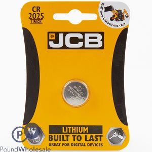 Jcb Cr2025 3v Lithium Coin Cell Battery 1 Pack