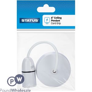 Status 6" B22 Ceiling Pendant Cord Grip