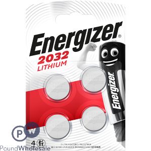 Energizer Cr2032 Lithium Coin Cell Battery 4 Pack