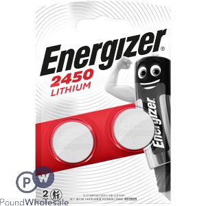 Energizer Cr2450 Lithium Coin Cell Batteries 2 Pack