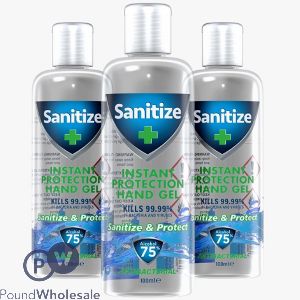 Sanitize Instant Protection 75% Alcohol Hand Gel 100ml