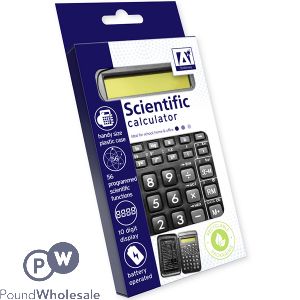 A* STATIONERY 10-DIGIT SCIENTIFIC CALCULATOR