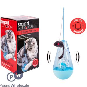 SMART CHOICE INTERACTIVE MOUSE &amp; BALL TUMBLER CAT TOY