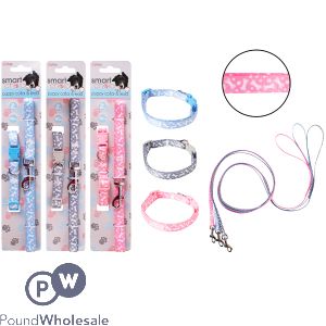 Smart Choice Small Puppy Collar &amp; Lead Set Assorted Colours