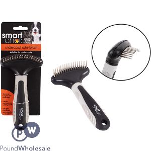 Smart Choice Undercoat Rake Pet Grooming Brush 16.5cm X 9.5cm