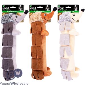 SMART CHOICE SQUEAKY HEDGEHOG SNUFFLE DOG TOY ASSORTED COLOURS