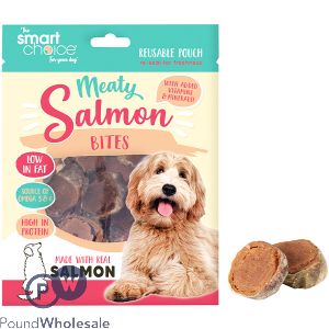 Smart Choice Salmon Skin Bites Dog Treat 16 Pack 100g