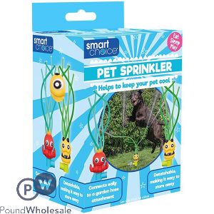 Smart Choice Summer Novelty Pet Water Sprinkler Assorted Colours