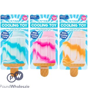 Smart Choice Summer Cooling Ice Lolly Dog Toy Assorted Colours