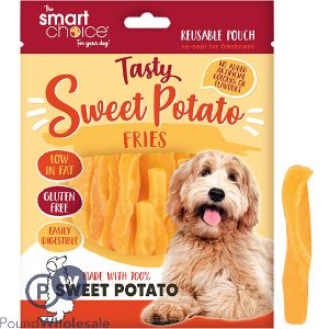 Smart Choice Sweet Potato Fries Dog Treats 150g