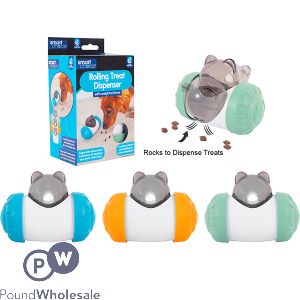 Smart Choice Rolling Treat Dispensing Dog Toy 14cm Assorted Colours