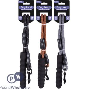 Smart Choice Soft Grip Reflective Rope Dog Lead 120cm Assorted Colours