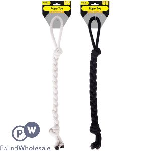 Smart Choice Double Knot Rope Dog Toy 54cm Assorted Colours