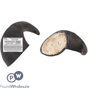 Smart Choice Natural Peanut Butter Filled Buffalo Horn Dog Treat 25cm
