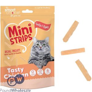 Smart Choice Mini Chicken Strips Cat Treats 80g