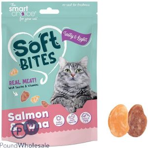 Smart Choice Soft Salmon & Tuna Bites Cat Treats 100g