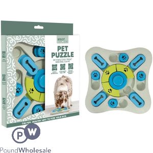 Smart Choice Interactive Treat Seeking Game Dog Puzzle