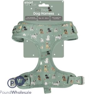 Smart Choice Dog Print Dog Harness 45cm-60cm