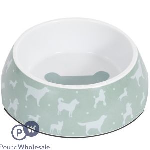 Smart Choice Melamine Dog Print Pet Bowl 17cm 500ml