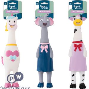 Smart Choice Honking Latex Animal Dog Toy 32cm Assorted