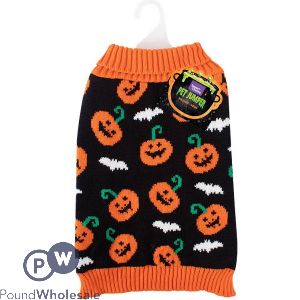 Smart Choice Halloween Pumpkin Dog Jumper Medium 40cm