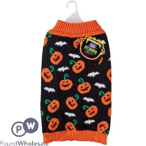 Smart Choice Halloween Pumpkin Dog Jumper Large 50cm