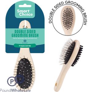Smart Choice Double-sided Dog Grooming Brush
