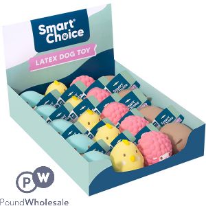 Smart Choice Squeaky Latex Animal Small Dog Toy Cdu