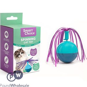 Smart Choice Electric Spinning Ribbon Interactive Cat Toy