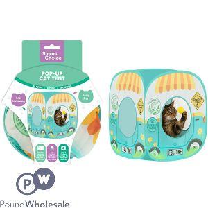 Smart Choice Pop-up Cube Cat Play Tent 45cm X 45cm X 52cm