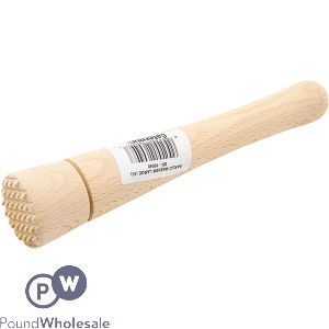 Beech Wood Garlic Masher Large