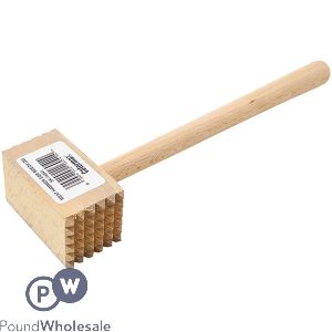 Beech Wood Square Meat Hammer 36cm