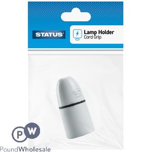 Status T2 BC White Cord Grip Lamp Holder