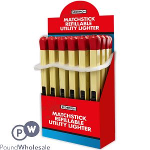 Scorpion Novelty Matchstick Lighter CDU
