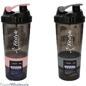 Fitstyle Protein Multi Shaker 500ml Assorted Colours