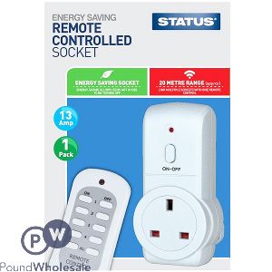 STATUS REMOTE CONTROLLED SOCKET 13A 2000W