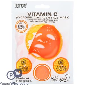Skin Treats Vitamin C Hydrogel Collagen Face Mask Cdu