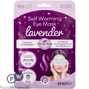 Skin Treats Self-warming Lavender Eye Mask Cdu