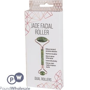 Skin Treats Jade Facial Dual Skin Roller