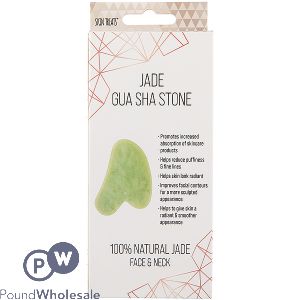 Skin Treats 100% Natural Jade Gua Sha Stone