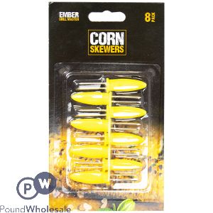 Ember Bbq Corn Skewers 6.5cm 8 Pack