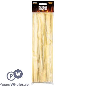 Ember Bbq Bamboo Skewers 30cm 100 Pack