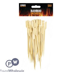 Ember Bbq Bamboo Gun Skewers 50 Pack