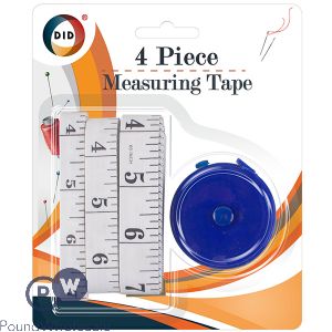 DID Sewing Measuring Tape Set 150cm 4pc