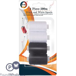 Did Black & White Polyester Spools 500m 4pc